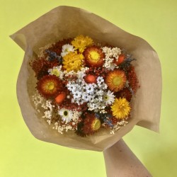 Bouquet de fleurs séchées
